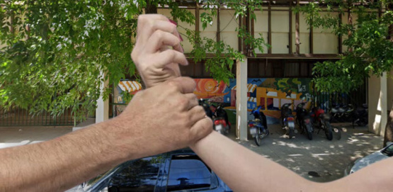 Intento de secuestro frente a una escuela de Pergamino: una mujer fue atacada a plena luz del día