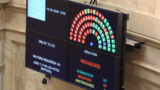 El Senado rechazó la ley de Ficha Limpia por un solo voto y desató una fuerte polémica política