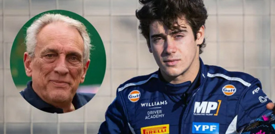 Franco Colapinto rinde homenaje aJuan María Traverso, el “Flaco” de Ramallo, a un año de su partida: “Lo llevo conmigo en Imola”