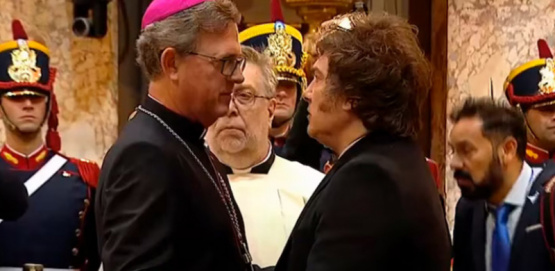Fuerte mensaje del Arzobispo en el Tedeum frente a Milei: “No se construye desde la guerra entre nosotros”