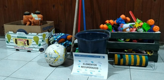 Robo en una escuela de Villa Ramallo: hallan parte del botín y apuntan a los responsables
