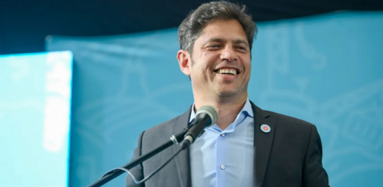 Kicillof lanza advertencia al electorado: “Si gana Milei, no hay obras ni fondos”