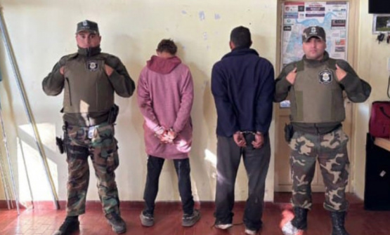 Detienen a dos hombres acusados de robar kiwis en campo de Monteagudo