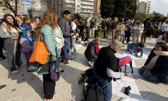 San Nicolás alza la voz: fuerte manifestación por la Ley de Emergencia en Discapacidad