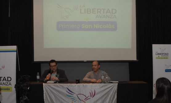 La Libertad Avanza y Primero San Nicolás, el nuevo frente político 