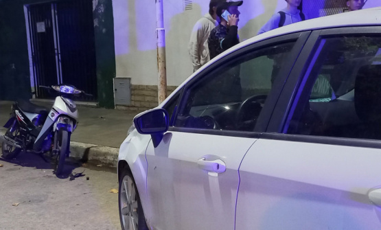 un herido trasladado de urgencia al Hospital