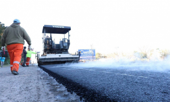 Etapa final en la repavimentación de la Ruta 1001: una obra clave para la seguridad vial en San Pedro
