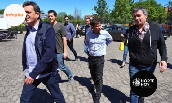 Kicillof, Máximo y Massa sellan un frente de unidad para enfrentar a Milei en Buenos Aires
