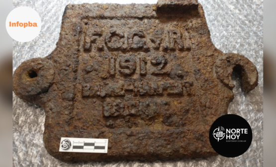 Recuperan en Colonia Vélaz una pieza histórica del Ferrocarril Belgrano de más de un siglo