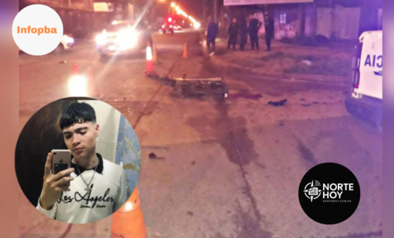 Grave accidente: un joven de 21 años internado en terapia intensiva tras choque con camioneta