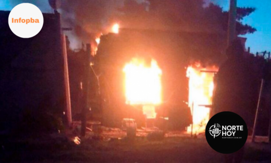 Investigan posible incendio intencional en Gobernador Castro: una familia quedó sin hogar