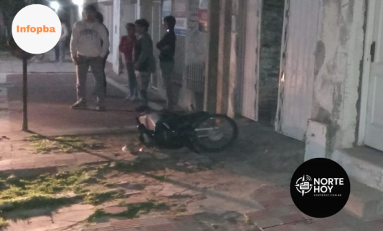 Joven en coma tras estrellarse con su moto contra un portón en Las Heras y Litoral