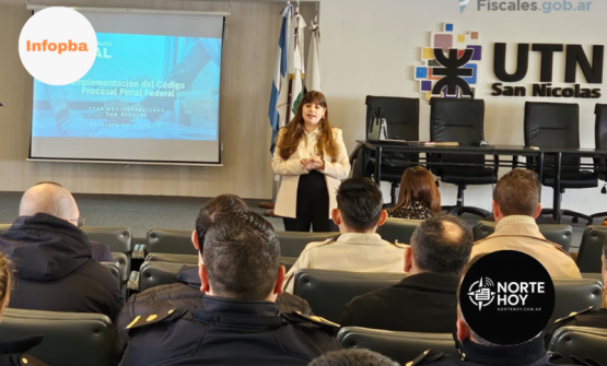  San Nicolás fue sede de una capacitación clave sobre el nuevo sistema acusatorio federal