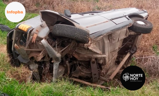 Tragedia en la Ruta 188: falleció Daniel Badía tras volcar con su auto en el kilómetro 13