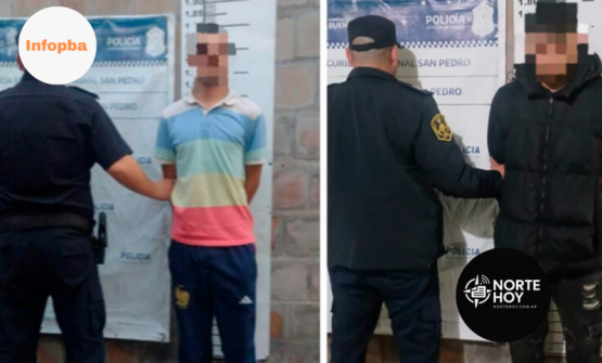 Dos jóvenes detenidos en San Pedro por tenencia de drogas en operativos policiales