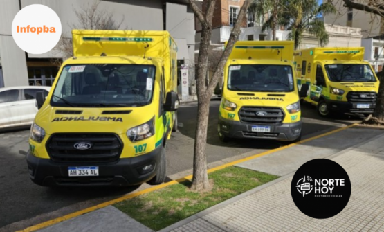 San Nicolás refuerza su sistema de emergencias con tres ambulancias de alta complejidad