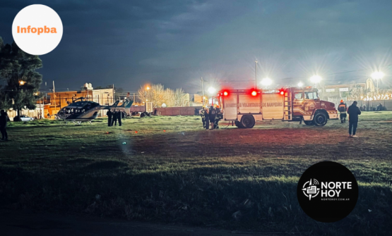 Helicóptero sanitario trasladó a niña gravemente herida tras fatal accidente en Ruta 9
