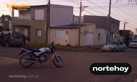 Motociclista gravemente herido tras chocar con un automóvil en San Pedro