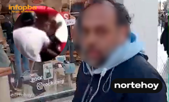 Hombre con antecedentes de violencia atacó a un ciclista y a una mujer en pleno centro