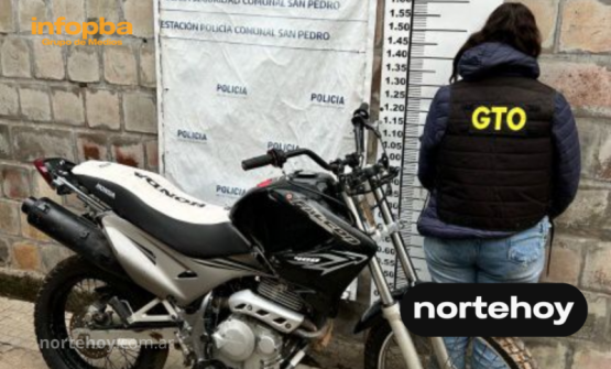 Allanamiento en Bajo Puerto: detienen a una joven y secuestran una moto robada en el conurbano