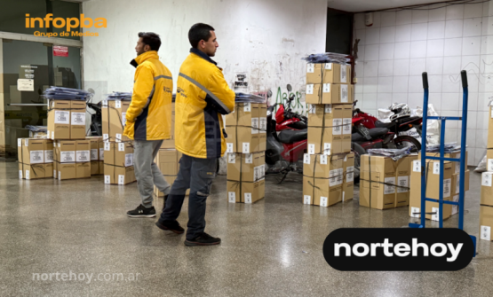 Comenzó en San Nicolás el operativo electoral: 380 urnas rumbo a las escuelas