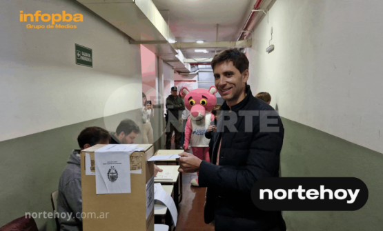 Santiago Passaglia votó en San Nicolás: “Se define el tipo de ciudad en la que queremos vivir”