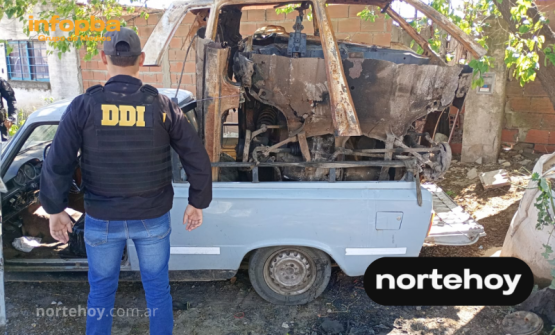 Recuperan en San Nicolás un auto robado y desarmado tras la internación de su dueño