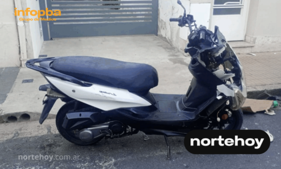 Secuestran motocicleta abandonada en calle Belgrano y la investigación avanza