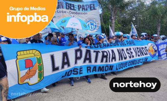 Marcha histórica de trabajadores de Fiplasto exige inversiones para garantizar la continuidad de la planta