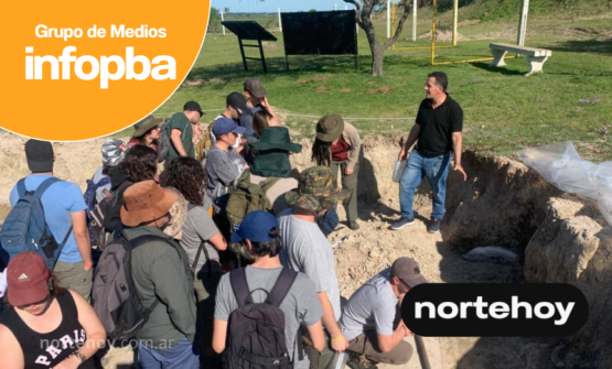 Estudiantes de Paleontología visitaron San Pedro para conocer fósiles y yacimientos históricos