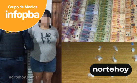 Allanamiento por hurto terminó con el hallazgo de cocaína y la detención de una mujer en San Pedro