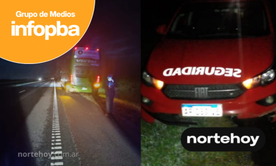 Colectivo perdió parte de su cubierta en plena ruta y golpeó a un auto: preocupación por la seguridad vial