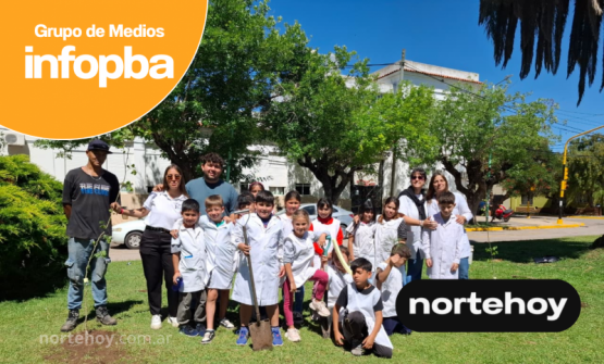 Ramallo impulsa un fuerte programa de forestación: más de 200 árboles plantados con apoyo escolar y voluntario