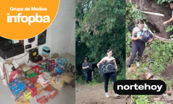 Recuperaron casi todos los elementos robados del Jardín 918 gracias al rápido accionar de vecinos y policía