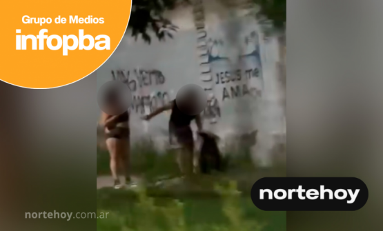 Preocupación en San Nicolás: filman a un grupo de adolescentes golpeando a una joven en plena avenida Morteo