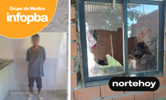 B° Santa Rosa: joven provoca daños y amenazas contra su padre y queda aprehendido