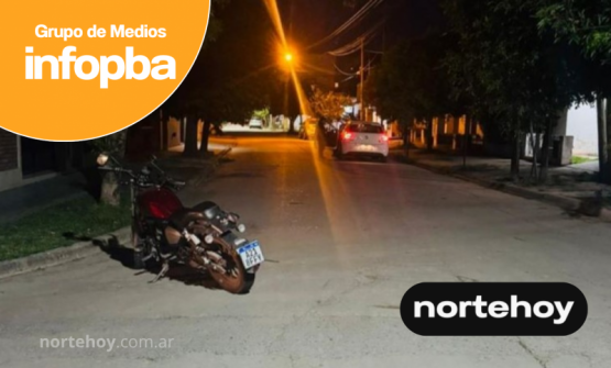 Motociclista trasladado al hospital tras impactante choque con un auto en Ramallo