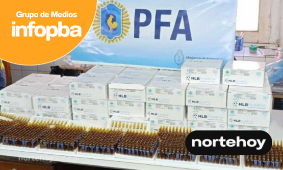 Recuperan 82 mil ampollas de fentanilo adulterado en un operativo nacional