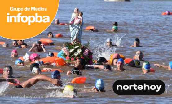 San Nicolás se prepara para la 8ª Procesión a Nado con la imagen de María en el río Paraná