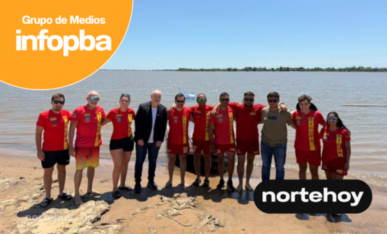 Ramallo inauguró la temporada de verano 2025-2026 con operativo de seguridad y homenaje en el Paraná