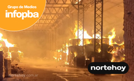 amplio operativo de Bomberos y varias horas de trabajo por delante