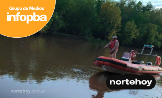 Intenso operativo en el riacho San Pedro: Prefectura y Policía buscan a un hombre desaparecido desde el domingo