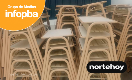 Nuevos bancos y sillas llegan a escuelas de Ramallo antes del inicio del ciclo lectivo