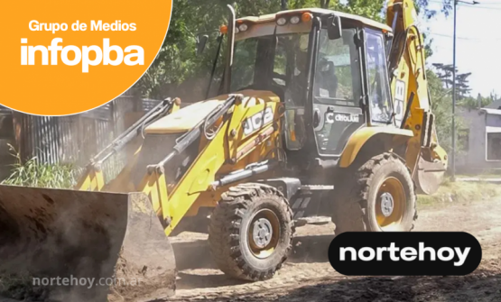 Santiago Passaglia supervisó la pavimentación en barrio Colombini y destacó el crecimiento urbano