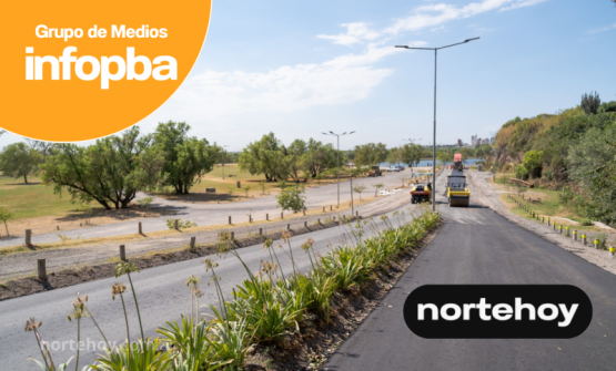 San Nicolás avanza sobre la costa: pavimentaron el acceso clave entre la Costanera Alta y la Laguna Descubrí